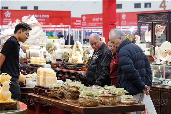 Hội chợ Mùa Xuân 2026: Doanh nghiệp đá quý kỳ vọng bứt phá doanh thu và mở rộng thị trường