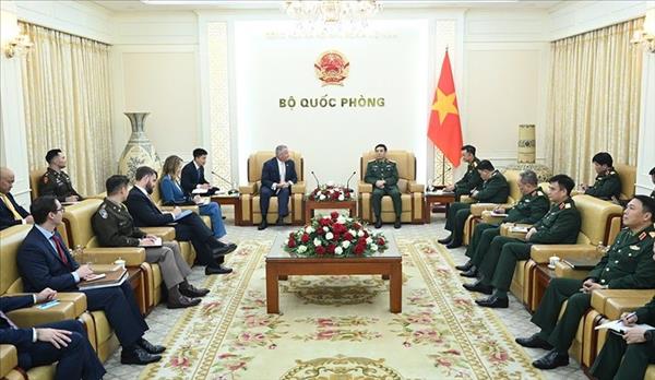 ການຮ່ວມມືດ້ານປ້ອງກັນຊາດ ຫວຽດນາມ ແລະ ອາເມລິກາ ໄດ້ຮັບການຜັນຂະຫຍາຍຢ່າງມີປະສິດທິຜົນໃນຫຼາຍຂົງເຂດ