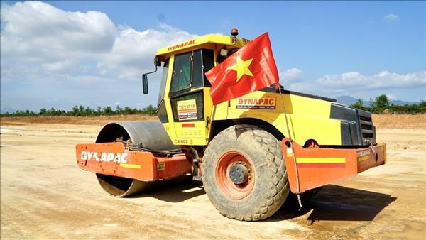 Mùa Xuân trên công trường Cảng hàng không Phù Cát