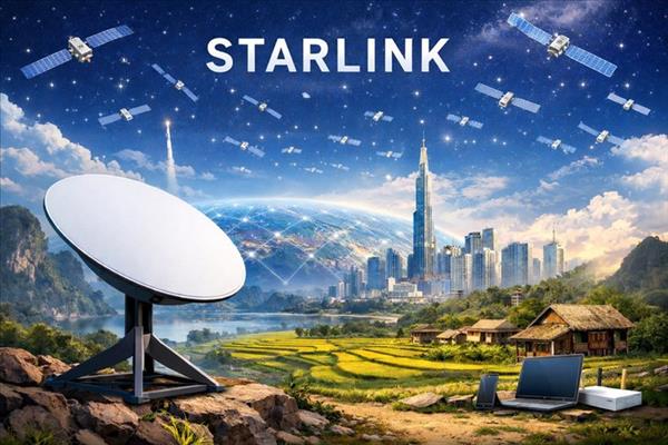 衛星インターネット「Starlink」、ベトナムで正式に認可