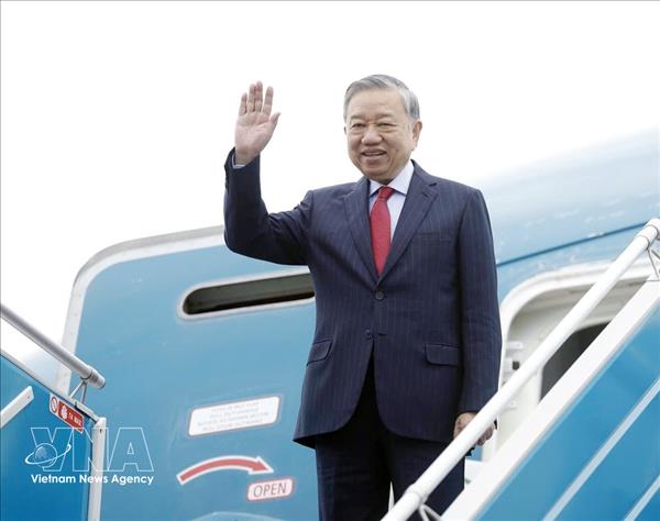 Генеральный секретарь ЦК КПВ То Лам отправился в США для участия в церемонии открытия Совета мира по Газе