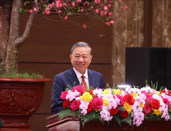 苏林总书记：在新高度上全面推进对外工作