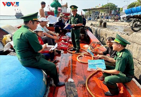 ខេត្តក្វាងង៉ាយ រឹតបន្តឹងការប្រយុទ្ធប្រឆាំងនឹងការនេសាទ IUU ក្នុងអំឡុងពេលបុណ្យតេត