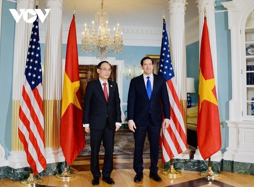 チュン外相、米国のマルコ・ルビオ国務長官と会談