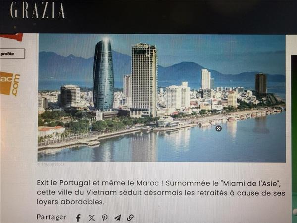 Đà Nẵng đầy cuốn hút trong mắt của những người Pháp nghỉ hưu