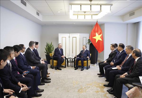 Tổng Bí thư Tô Lâm tiếp cựu Thứ trưởng Ngoại giao Hoa Kỳ Kurt Campbell