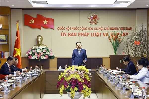 国会主席陈青敏与国会各机构召开会议 全面部署各项重点工作任务