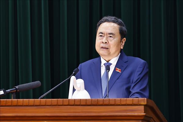 Chủ tịch Quốc hội Trần Thanh Mẫn thăm, làm việc với Kiểm toán Nhà nước