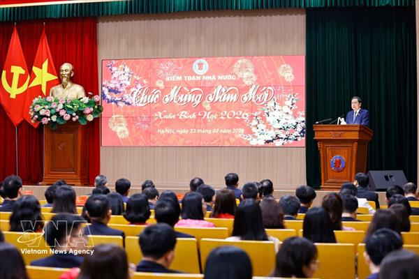 Председатель НС Чан Тхань Ман провёл рабочее совещание с Государственным аудитом