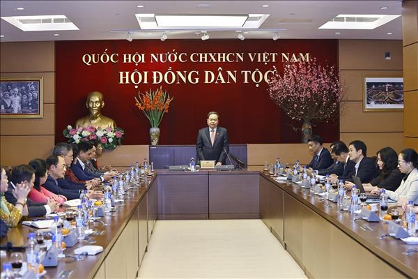 Chủ tịch Quốc hội Trần Thanh Mẫn: Giám sát trúng, đúng những vấn đề liên quan đến lĩnh vực dân tộc