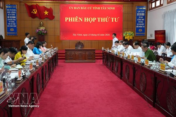 Provincia de Tay Ninh refuerza preparativos para elecciones a Asamblea Nacional