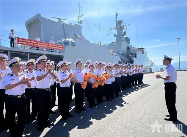 Naval Ship 016 – Quang Trung departs for Australia for Kakadu 2026