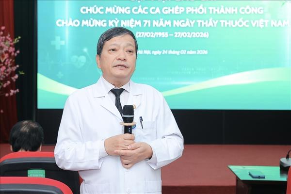 베트남 호흡기 의료계의 괄목할 만한 도약: 폐(肺) 이식 수술 잇따라 성공