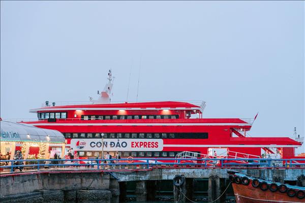 Tàu cao tốc Vũng Tàu – Côn Đảo hoạt động trở lại từ sáng 26/2