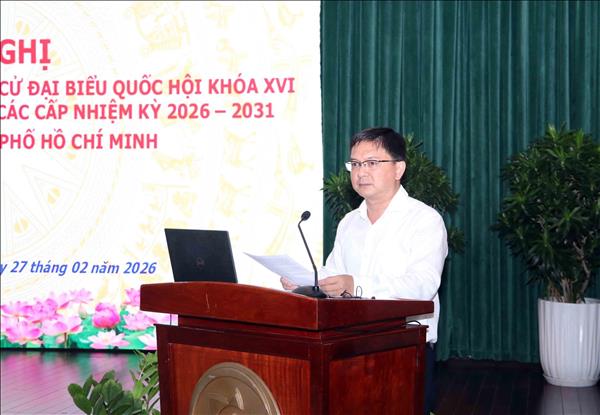 Thành phố Hồ Chí Minh bồi dưỡng nâng cao trình độ cán bộ làm công tác tổ chức bầu cử