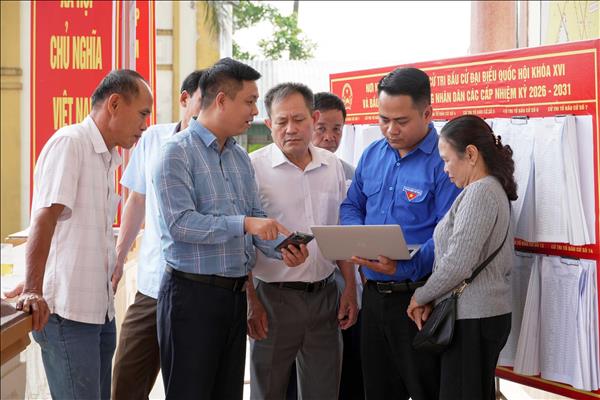 Hà Tĩnh: Ứng dụng công nghệ vào cuộc bầu cử đại biểu Quốc hội khóa XVI và đại biểu HĐND các cấp nhiệm kỳ 2026 - 2031