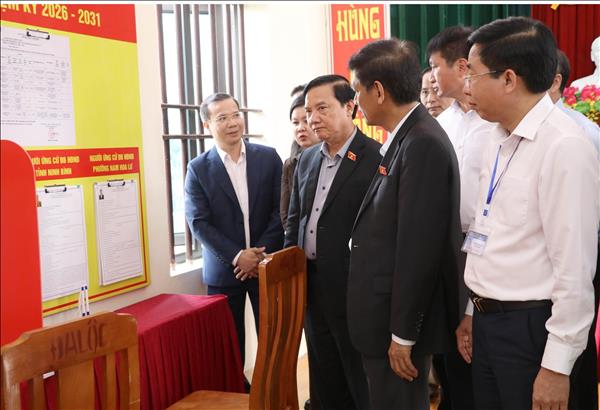 Phó Chủ tịch Quốc hội Nguyễn Khắc Định: Ninh Bình cần dồn lực cho bầu cử