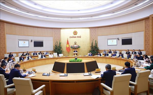 Thủ tướng Phạm Minh Chính chủ trì Phiên họp Chính phủ chuyên đề xây dựng pháp luật tháng 2