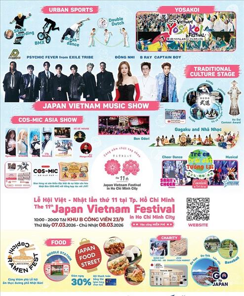 第11回日越フェスティバル、ホーチミン市で開催