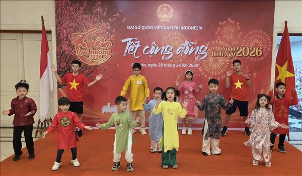 Xuân Bính Ngọ 2026: Đậm tình cộng đồng, sâu sắc hợp tác Việt Nam - Indonesia
