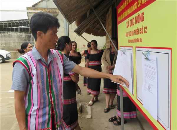 Bầu cử Quốc hội và HĐND: Tích cực tuyên truyền bầu cử trong vùng đồng bào dân tộc thiểu số