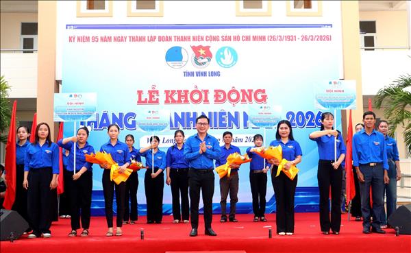 Vĩnh Long phát động Tháng Thanh niên năm 2026