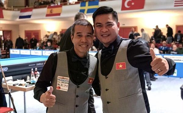 Le Vietnam deux fois champion du monde par équipes de billard carambole à 3 bandes
