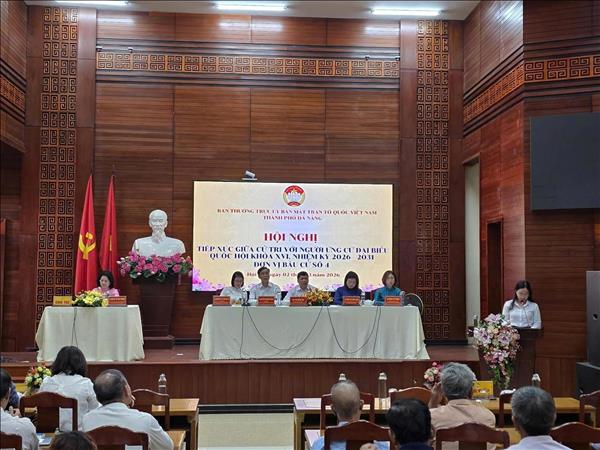 Đà Nẵng: Kỳ vọng lớn tại các buổi tiếp xúc ứng cử viên