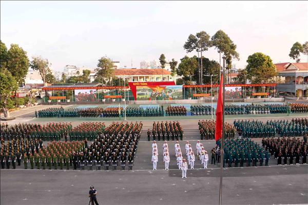 Lực lượng vũ trang Thành phố Hồ Chí Minh phát động đợt thi đua cao điểm