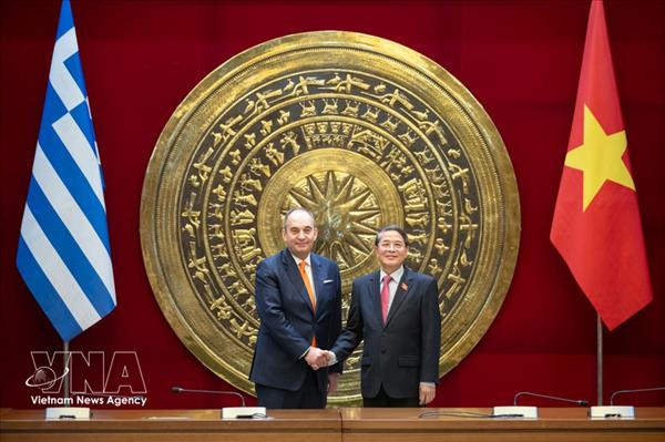 Заместитель НС провёл переговоры с Первым заместителем Председателя Парламента Греции