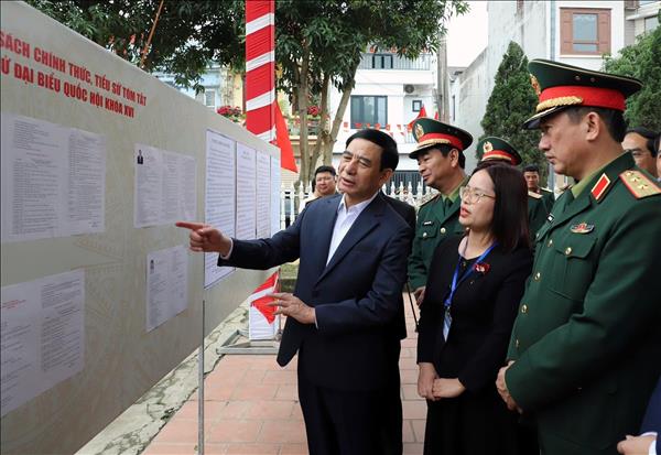 Đoàn giám sát, kiểm tra của Ủy ban Thường vụ Quốc hội và Hội đồng Bầu cử Quốc gia làm việc tại tỉnh Thái Nguyên