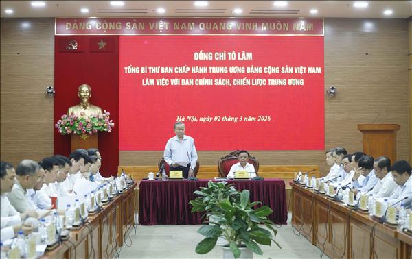 Party chief urges master blueprint for double-digit growth through 2045