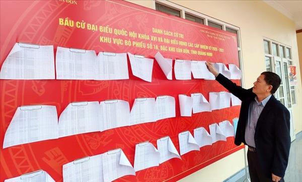 ກວາງ​ນິງ ກຽມ​ພ້ອມ​ຈັດ​ການ​ເລືອກ​ຕັ້ງ​ສະ​ມາ​ຊິ​ກ​ສະ​ພາ​ແຫ່ງ​ຊາດ​ຊຸດ​ທີ XVI, ສະ​ມາ​ຊິກ​ສະ​ພາ​ປະ​ຊາ​ຊົນ​ທຸກ​ຂັ້ນ