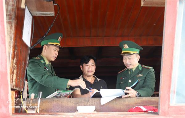 Lucha contra pesca ilegal: Nghe An intensifica supervisión de barcos pesqueros