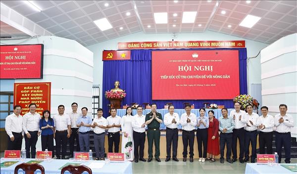 쩐 타인 먼 국회의장, 제16대 총선 유권자 간담회 참석…민심 경청 및 행동 계획 이행 약속