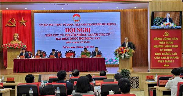 Bầu cử Quốc hội và HĐND: Mong muốn người ứng cử Đại biểu Quốc hội đưa Hải Phòng phát triển mạnh mẽ về cảng biển và logistics