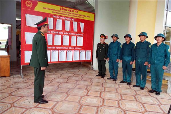 Bầu cử Quốc hội và HĐND: Chủ động bảo đảm an ninh, an toàn cho ngày hội toàn dân