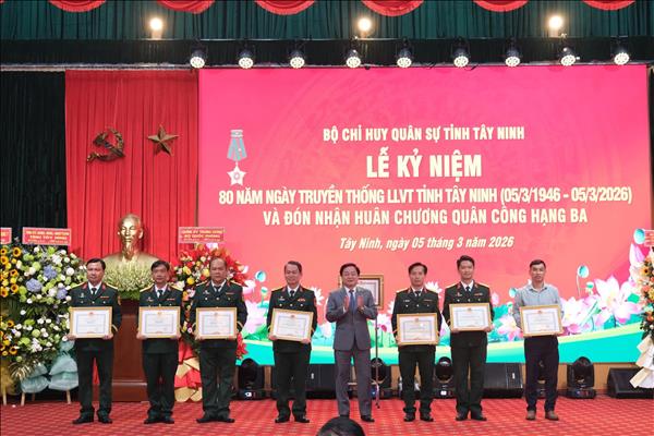 Dấu ấn 80 năm của những người lính đất thép Tây Ninh