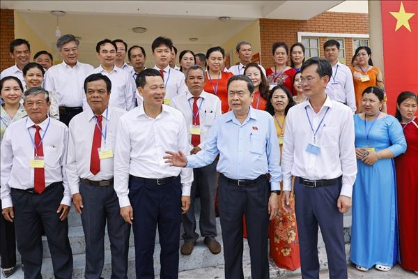 ប្រធានរដ្ឋសភាត្រួតពិនិត្យការ​ងាររៀបចំការបោះឆ្នោតជ្រើសតាំង​សមាជិកសភានី​តិកាលទី១៦ នៅខេត្តដុងណៃ