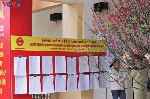 ベトナム 国会議員選挙に向け 全国で準備進む