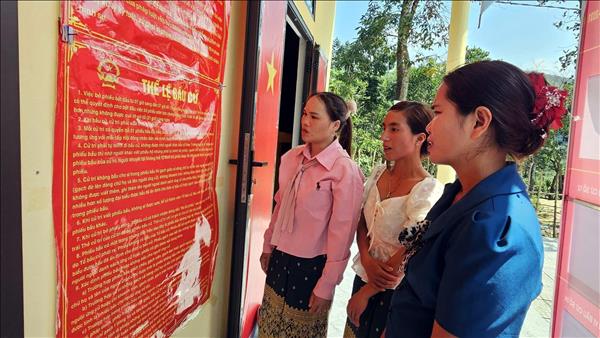 Bru–Van Kieu community in Quang Tri gear up for early voting