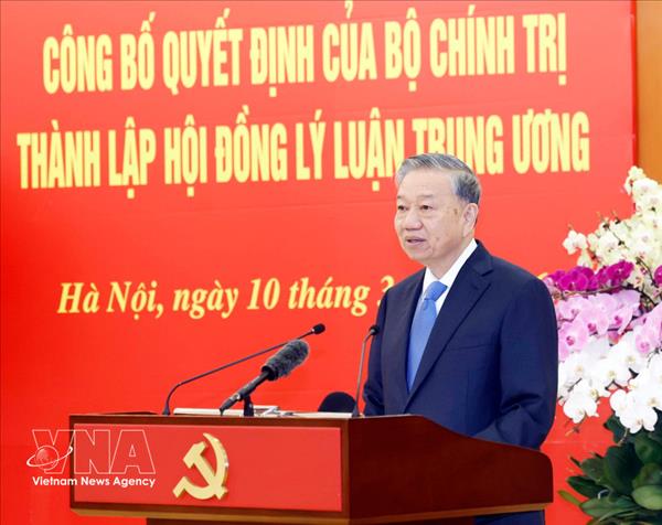 Establecen Consejo Teórico Central del Partido Comunista de Vietnam para 2026-2031