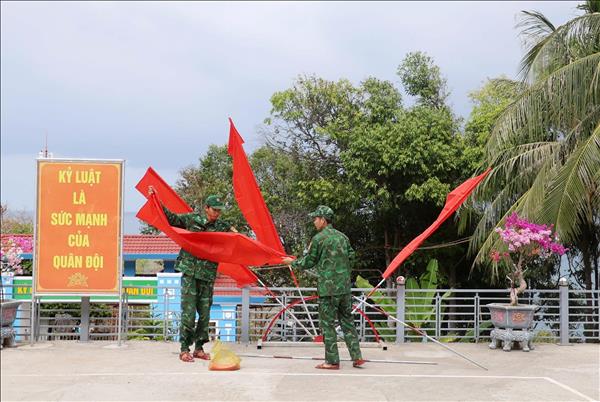 Các cụm đảo Hòn Khoai và Hòn Chuối sẵn sàng cho Ngày bầu cử sớm