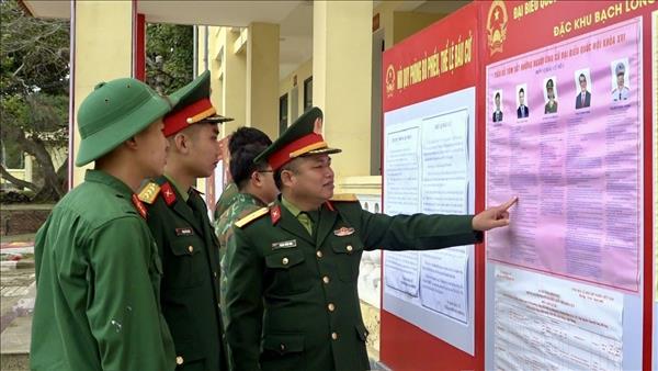 Bầu cử Quốc hội và HĐND: Đảo tiền tiêu hòa nhịp cùng cả nước đón ngày hội của niềm tin và đoàn kết