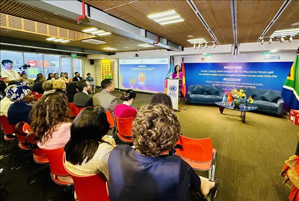 Hợp tác Nam - Nam góp phần thúc đẩy quyền và công lý cho phụ nữ, trẻ em gái