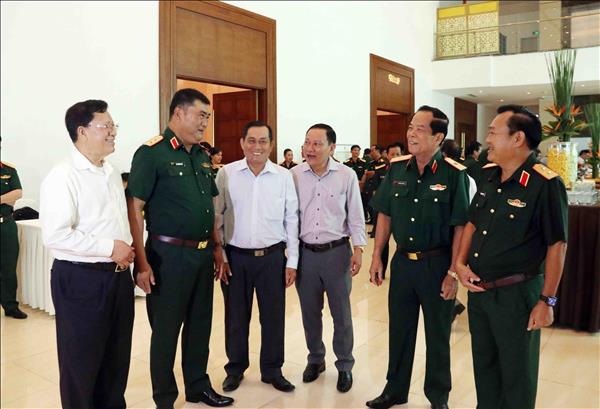 Quân khu 7 gặp mặt tri ân cán bộ cao cấp Quân đội nghỉ hưu