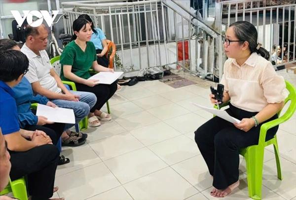 ទីក្រុងហូជីមិញនាំយកព័ត៌មានបោះឆ្នោតទៅកាន់អ្នកបោះឆ្នោតពិការភ្នែក