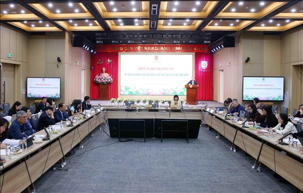 Tham vấn về hồ sơ chính sách dự thảo Luật Hòa giải ở cơ sở (sửa đổi)