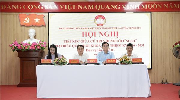 Bầu cử đại biểu Quốc hội và HĐND: Cử tri thành phố Huế kỳ vọng từ những gương mặt trẻ