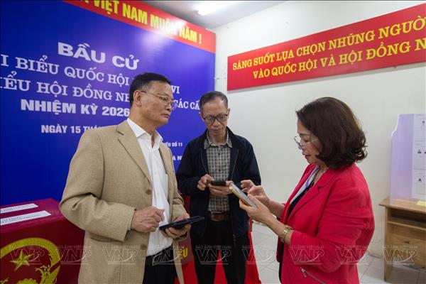 Transformación digital electoral: Presentan mapa interactivo para votantes de Hanoi